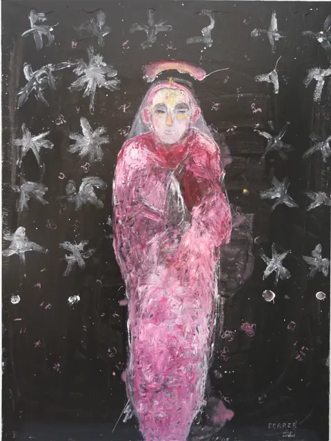 Cardinal, Oil on canvas, 2018